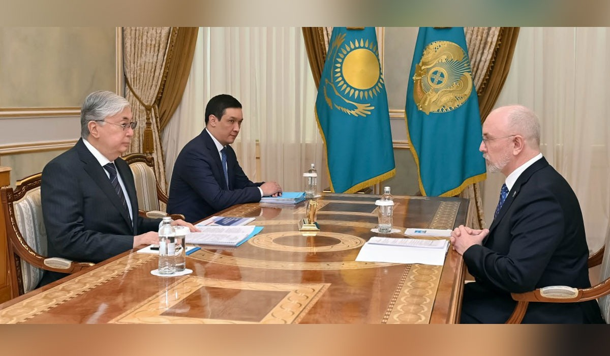 Жоғары сот кеңесінің төрағасы Тоқаевқа есеп берді