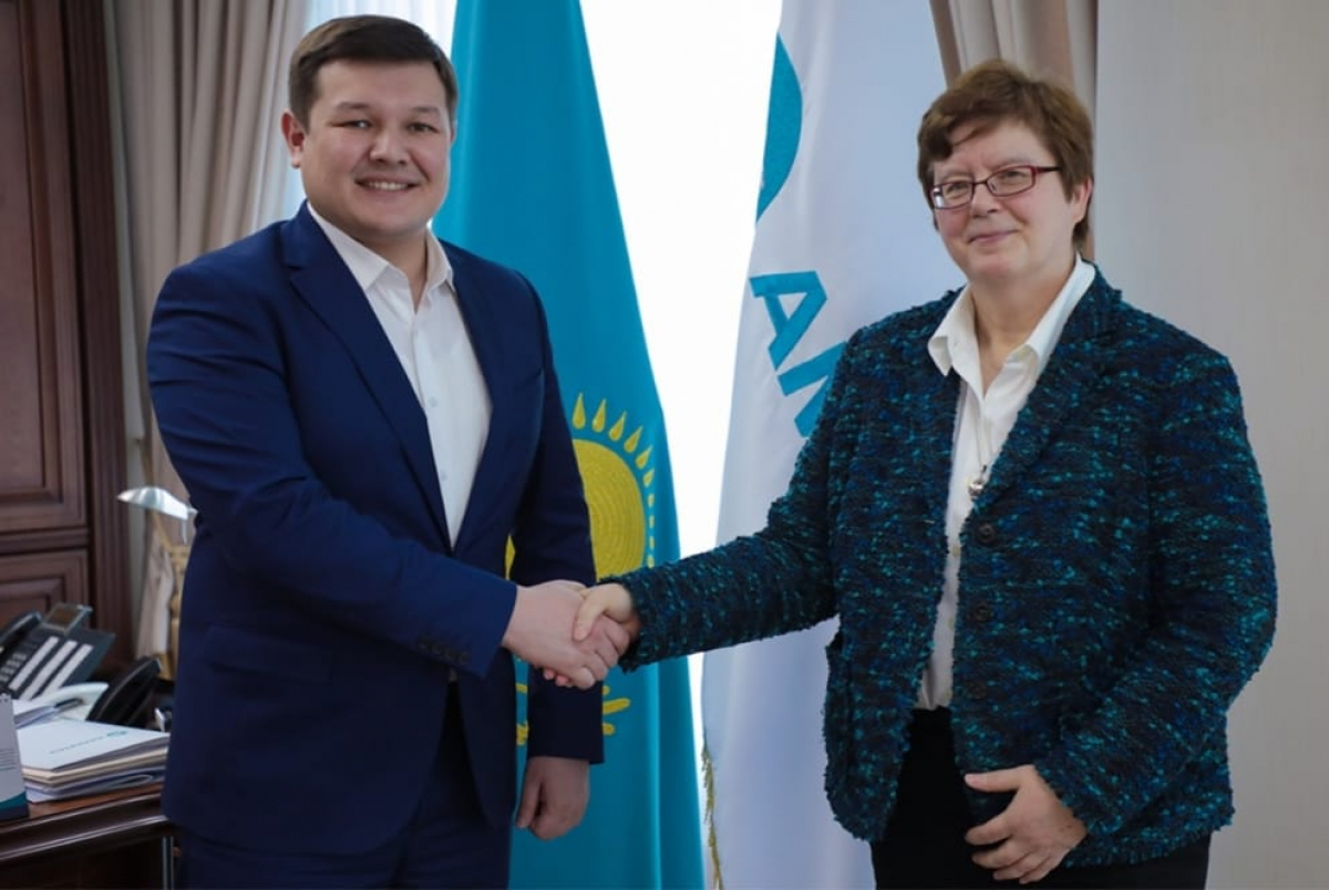 «AMANAT» партиясының Атқарушы хатшысы Германияның Қазақстандағы Елшісімен кездесті