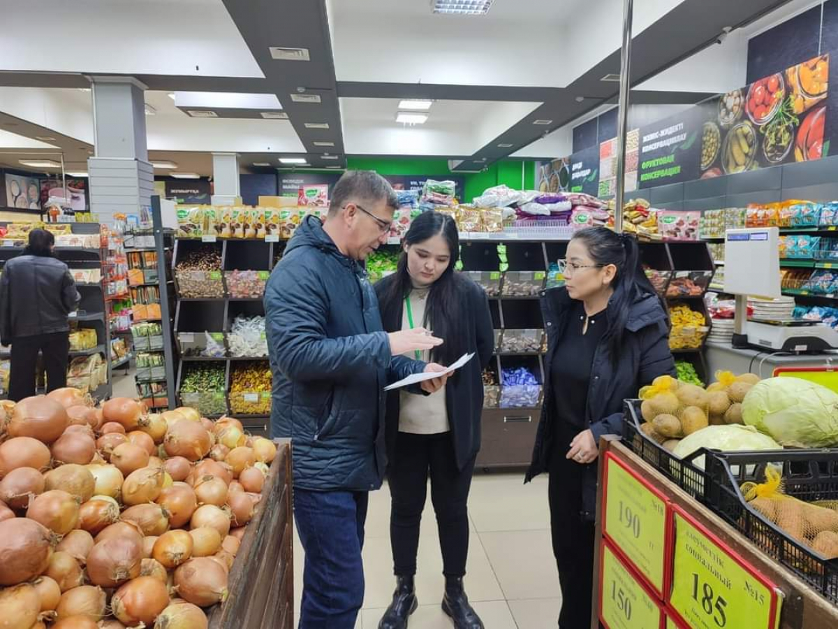 АЗЫҚ-ТҮЛІК ЖӘНЕ ДӘРІ-ДӘРМЕК БАҒАСЫНА МОНИТОРИНГ ЖҮРГІЗІЛДІ