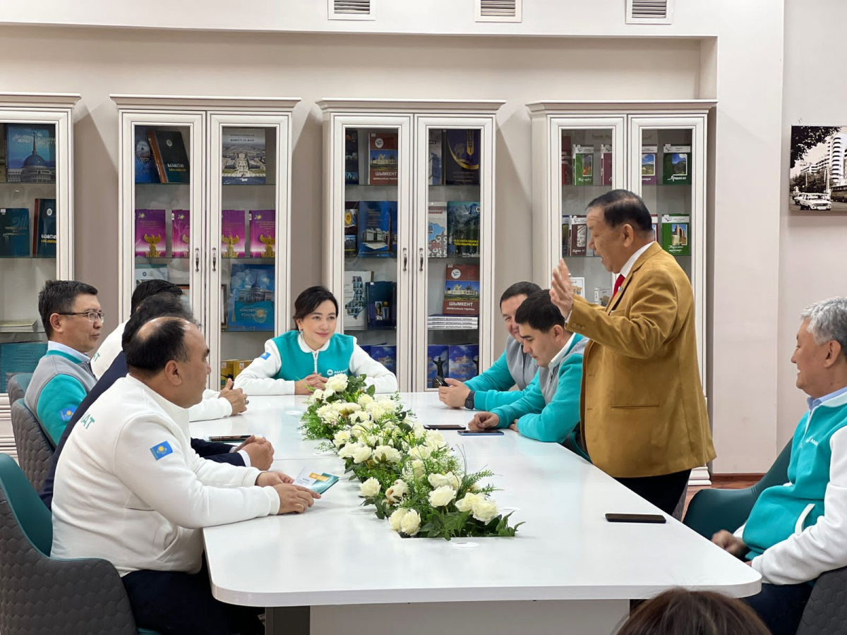 Шымкентте зиялы қауым өкілдері бас қосты