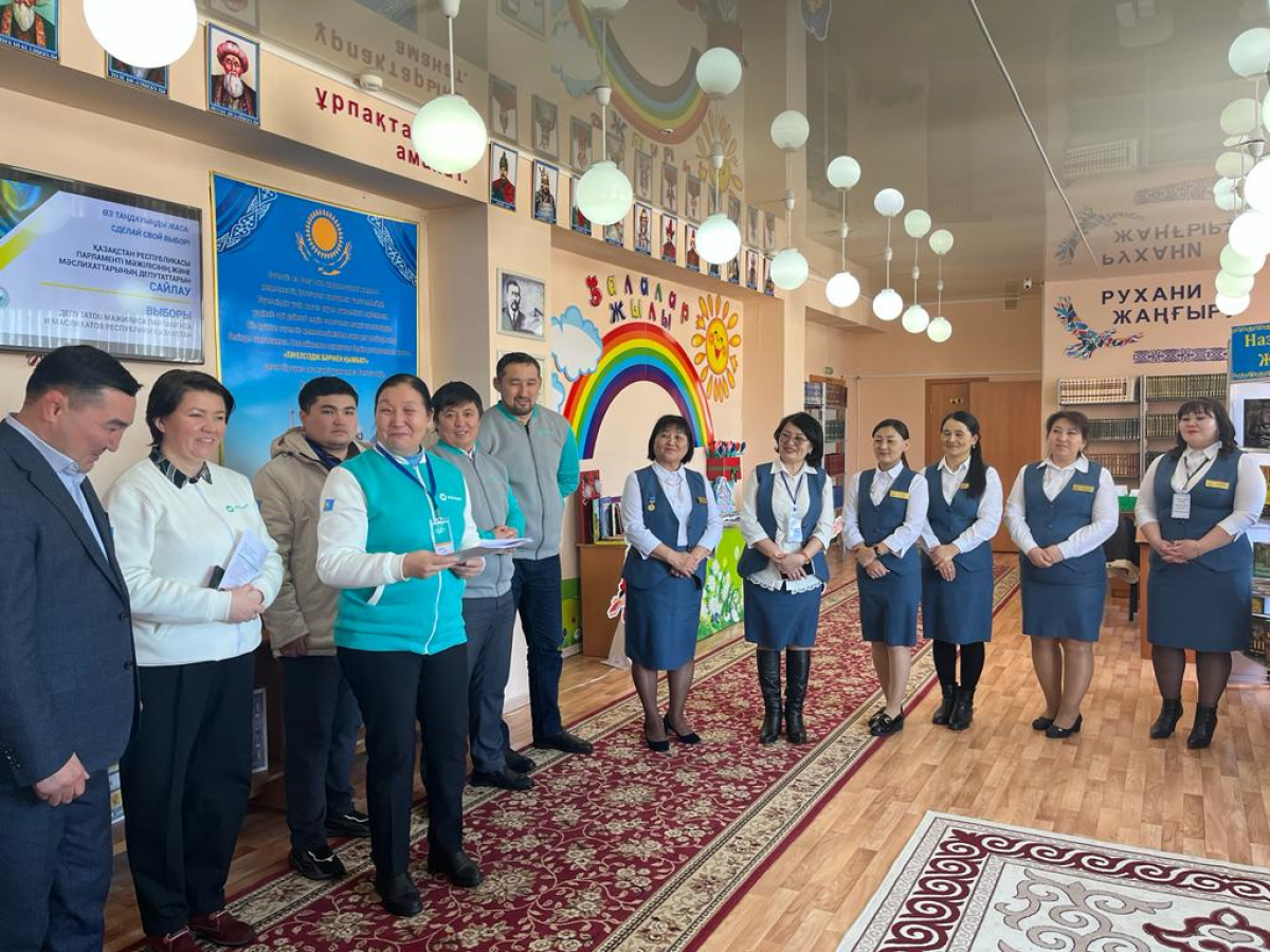 AMANAT: Республикалық сайлауалды штаб мүшелері Жарма ауданында болды