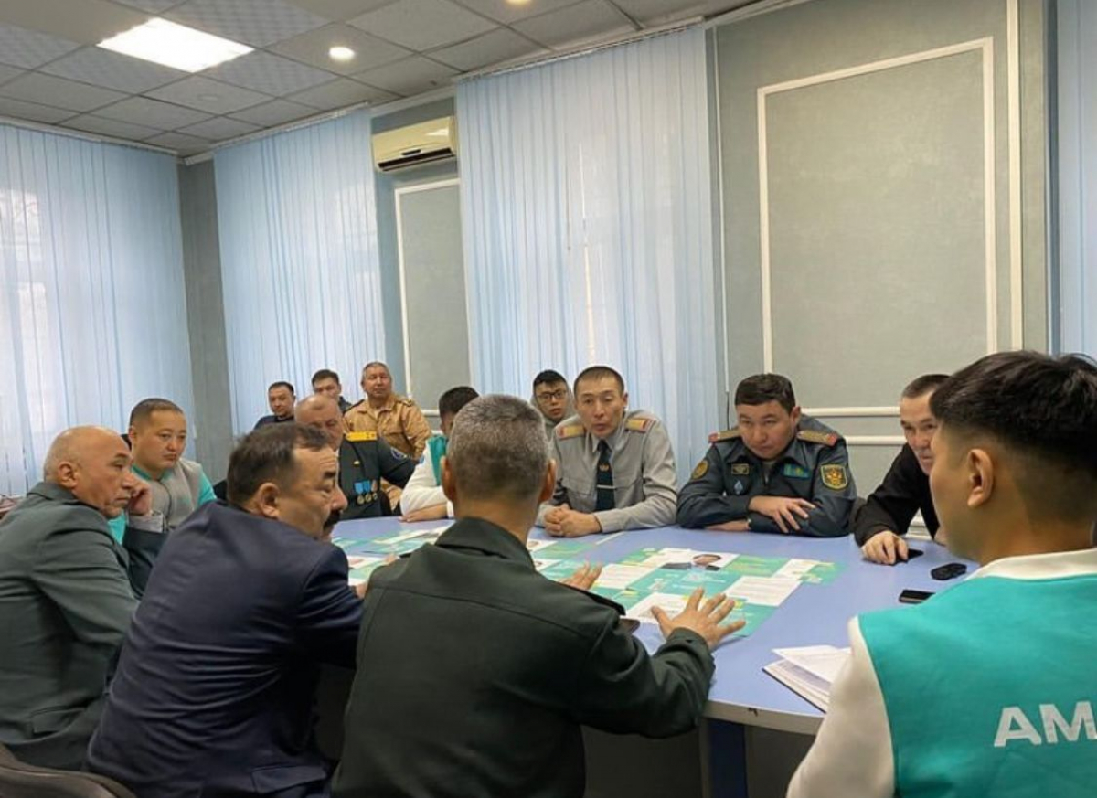 Колледж оқытушылары AMANAT партиясының бағдарламасымен танысты