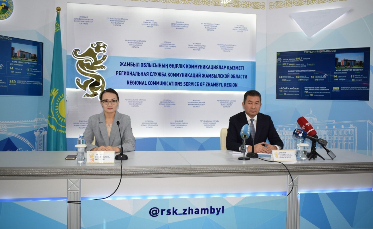 ЖАМБЫЛДА ҚҰРЫЛЫС КӨЛЕМІ АРТТЫ