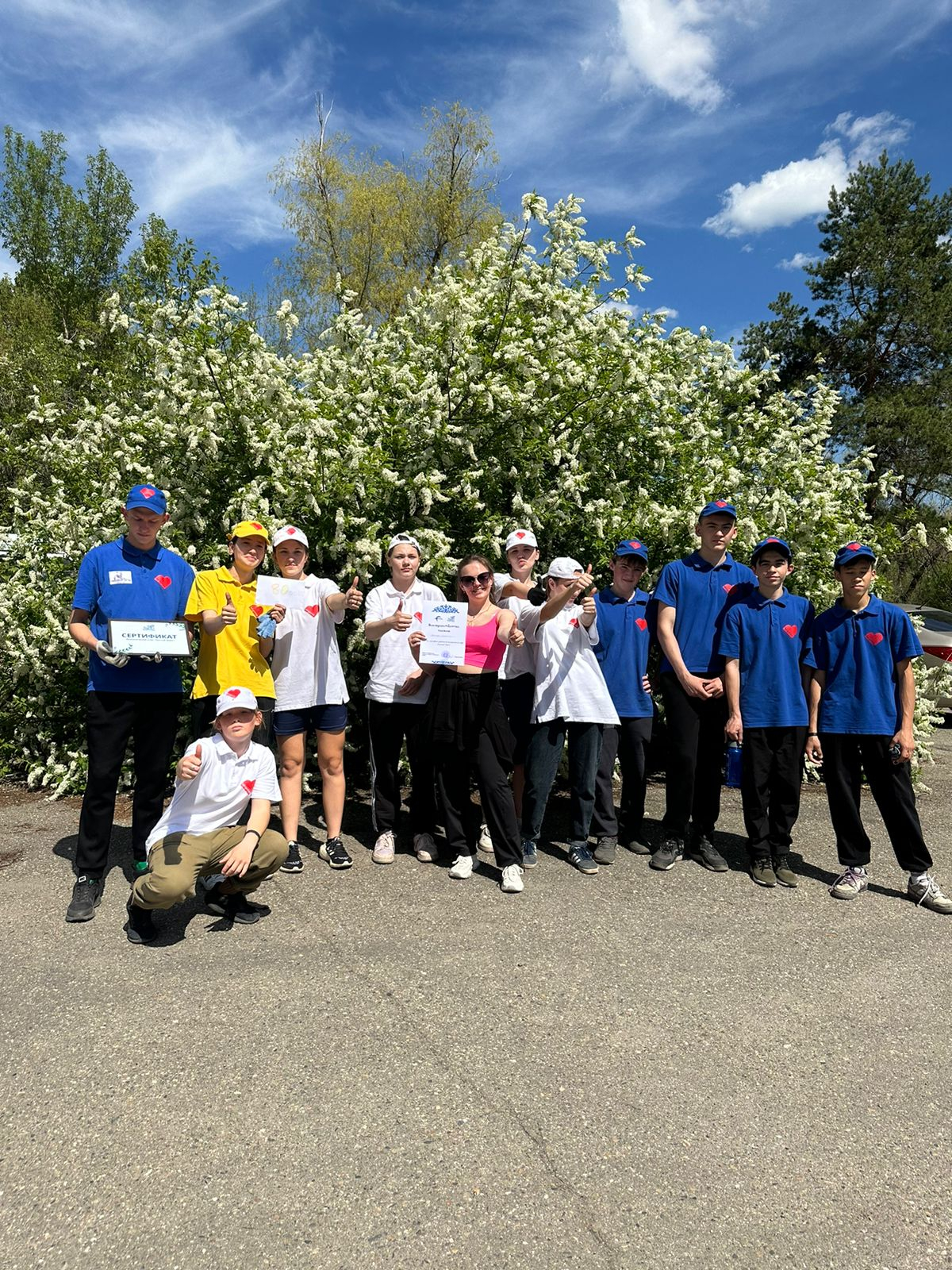 В ВКО ПОСЕЛКЕ ГЛУБОКОМ ОТМЕТИЛИ ЛУЧШИЕ КОМАНДЫ МОЛОДЕЖНОЙ АКЦИИ «ЧИСТЫЙ БЕРЕГ»