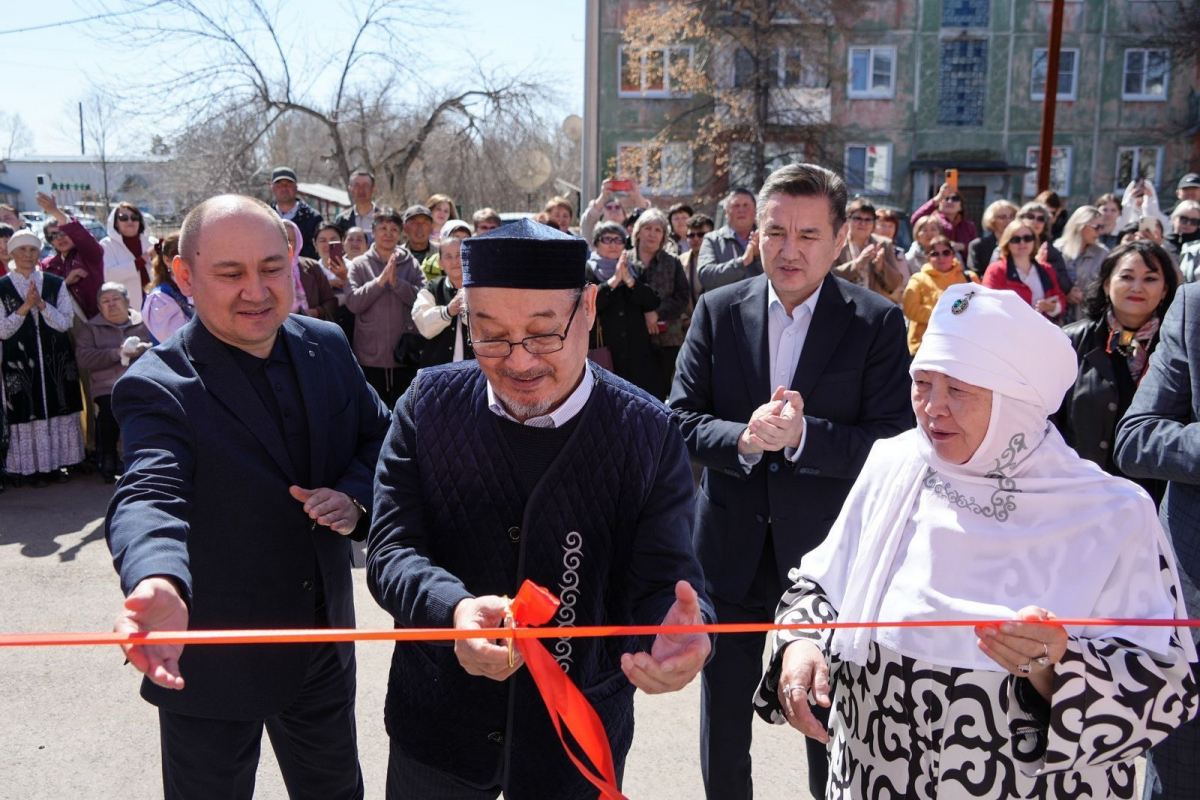 Аким ВКО Нурымбет Сактаганов принял участие в открытии новой школы в поселке Новая Бухтарма