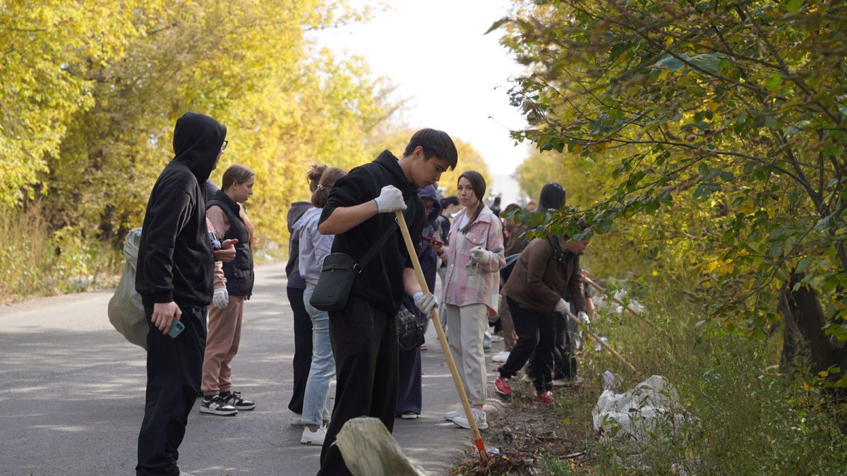 Өскеменде Дүниежүзілік тазалық күні өтті
